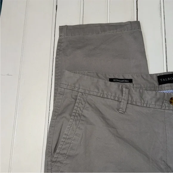 Talbots Relaxed Chino Pants Grey Size 10R - Picture 5 of 7